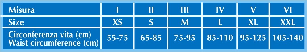 CINTURA ELASTICA TUBOLARE COTTON LANA - altezza cm 27