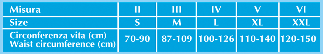 CINTURA COTTONLINED REGOLABILE TUTTA FODERATA IN COTONE - altezza cm 20