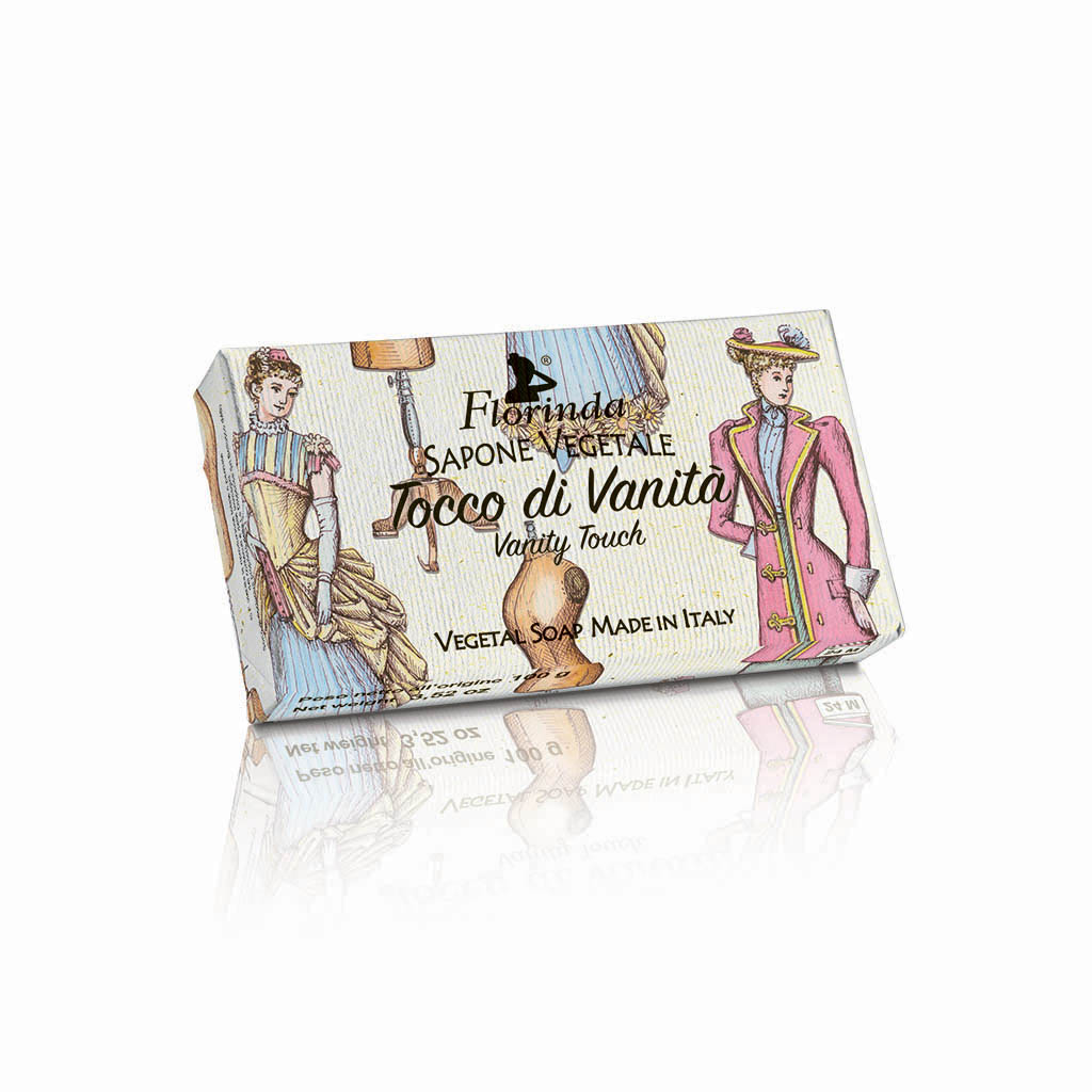 Sapone vegetale florinda tocco di vanità 100g