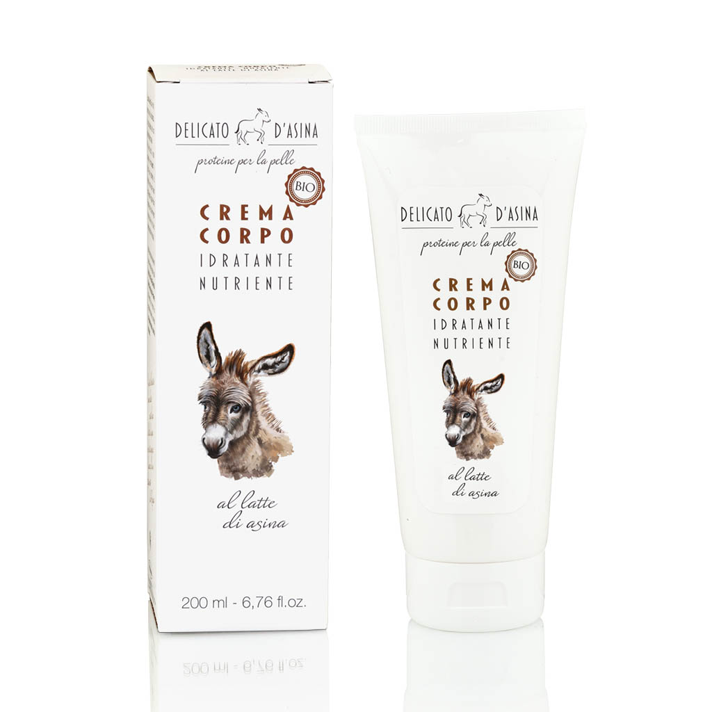 Crema corpo bio al latte d’asina 200 ml