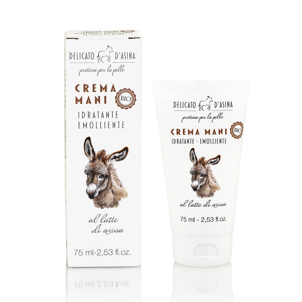 Crema mani bio al latte d’asina 75 ml