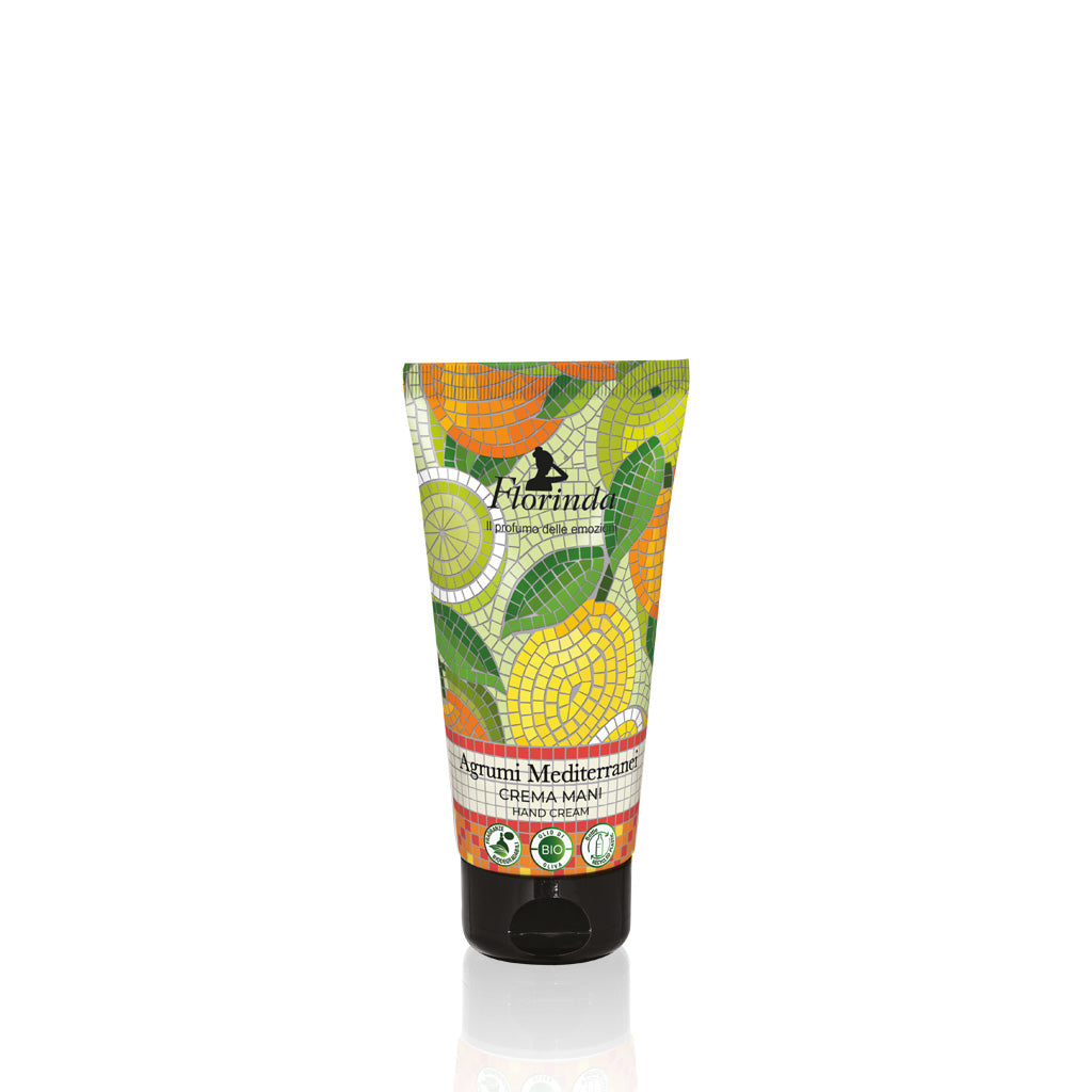 Crema Mani Florinda Mosaici Italiani – Agrumi Mediterraneo 75ml