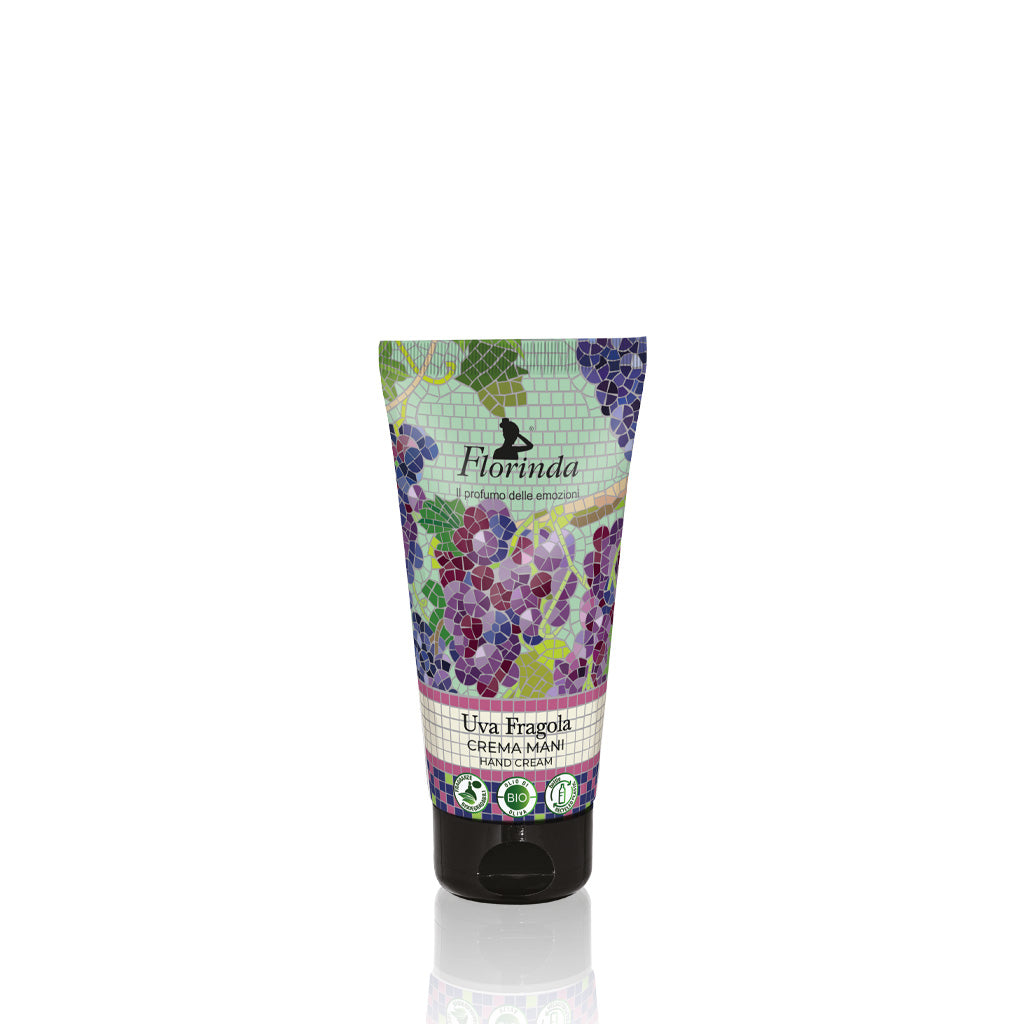 Crema Mani Florinda Mosaici Italiani – Uva Fragola 75ml