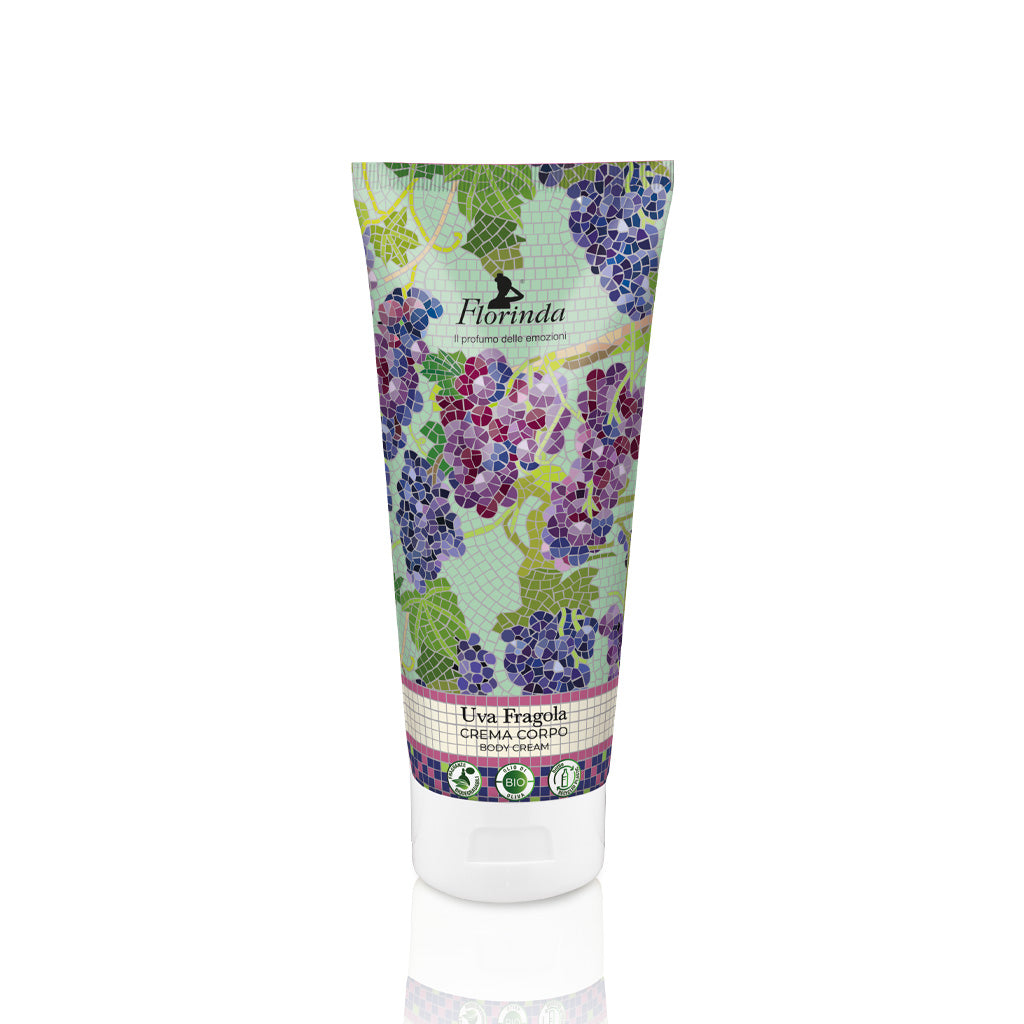 Crema Corpo Florinda Mosaici Italiani – Uva Fragola 200ml