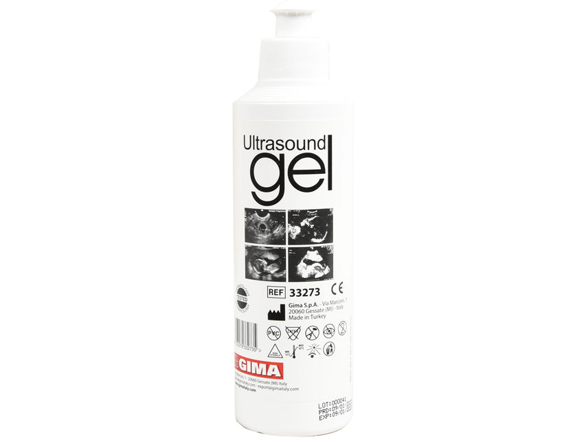 GEL ULTRASUONI TRASPARENTE - flacone 250 ml confezione da 40 pezzi