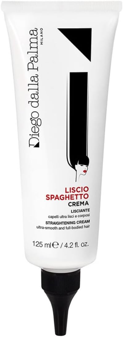Diego dalla Palma | LISCIOSPAGHETTO - Crema LISCIANTE, Crema Capelli Liscio Perfetto, Antistatico e Anti-umidità a Lunga Durata, 125ml
