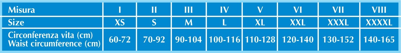 CORSETTO ORTOPEDICO SUPER CROSS - altezza cm 24