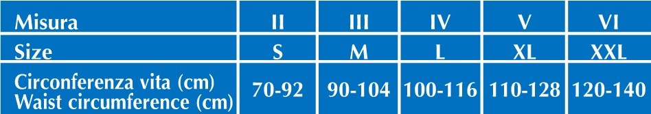 CORSETTO ORTOPEDICO DIAMOND SV FORTE - altezza cm 27