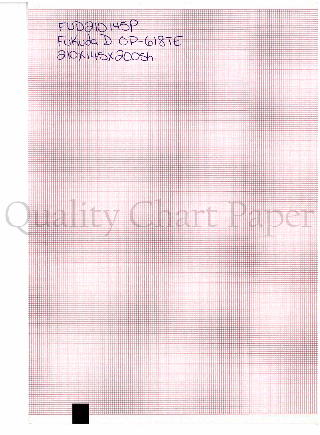 CARTA TERMICA PER ECG FUKUDA