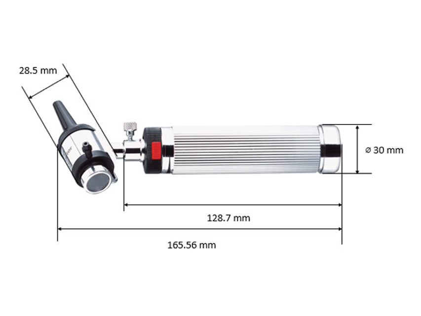 OTOSCOPIO RIESTER UNI I - XL 2,5V - manico C - 2010-201