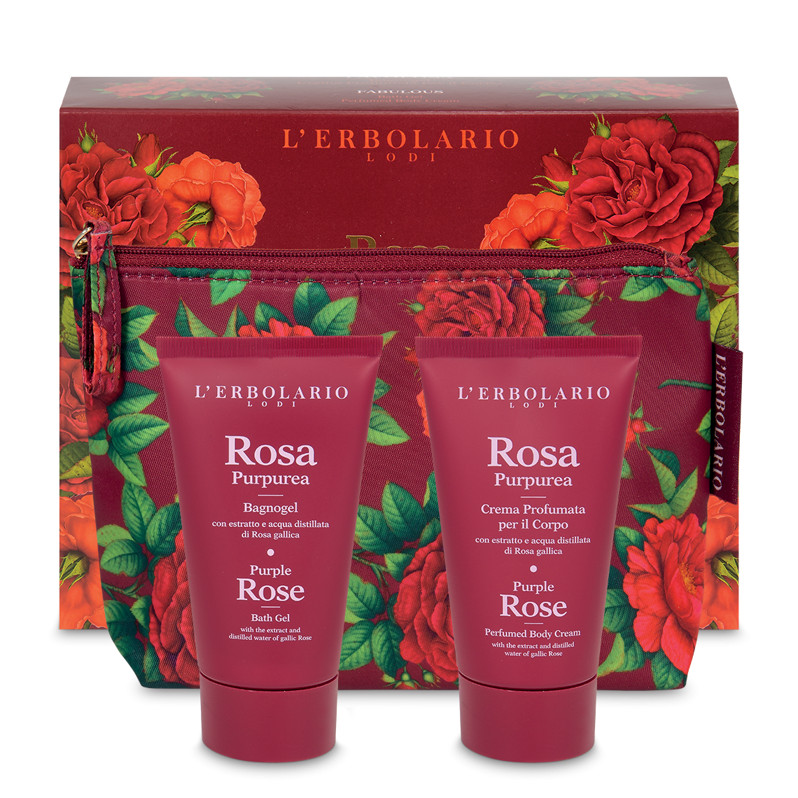 Beauty-Pochette Favolosa Rosa Purpurea