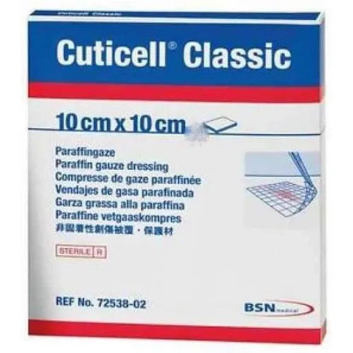 Medicazione Grassa alla paraffina Cuticell Classic 10 x 10