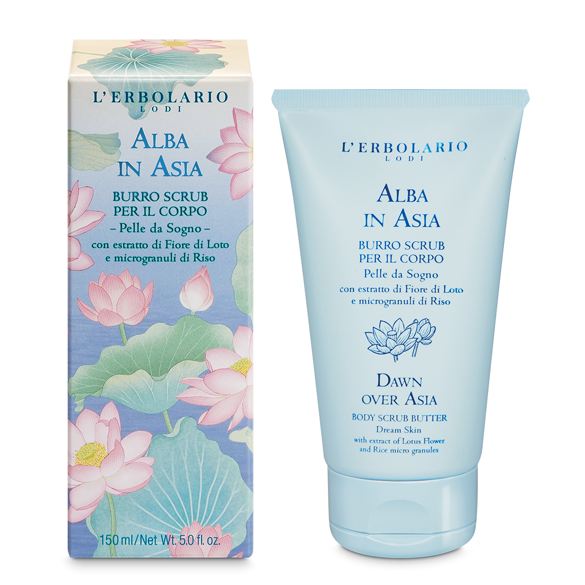 Burro Scrub per il Corpo Alba in Asia 150ml