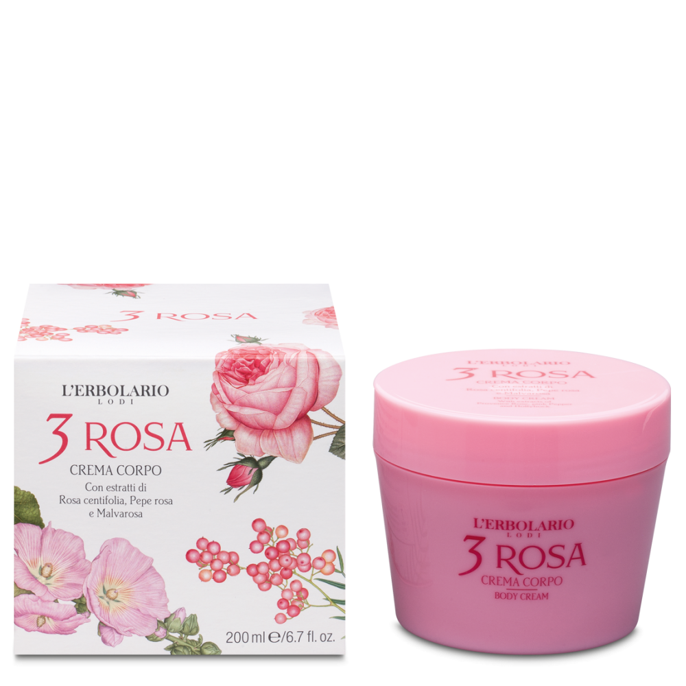 Crema Corpo 3 Rosa 200ml