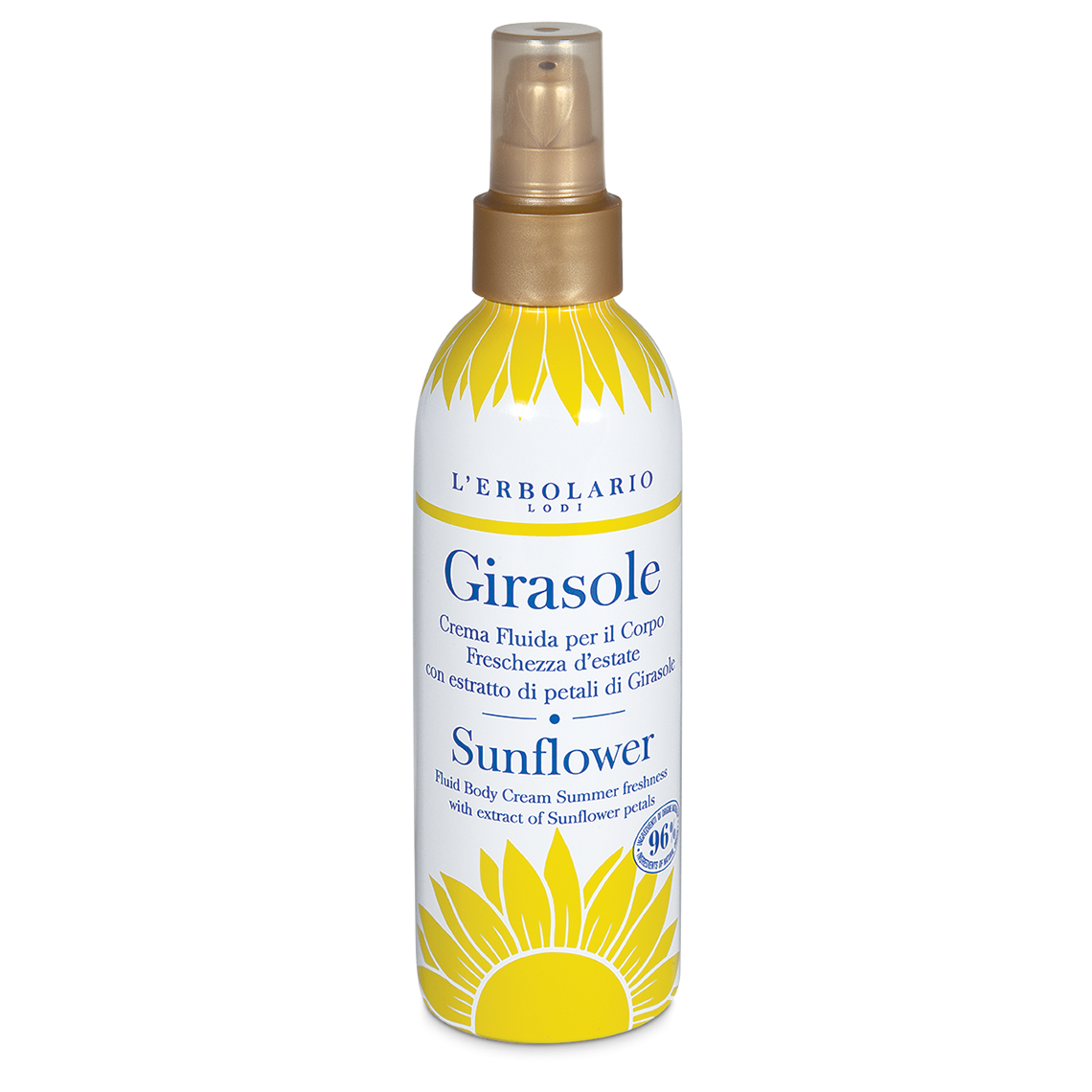 Crema Fluida per il Corpo Girasole 200ml