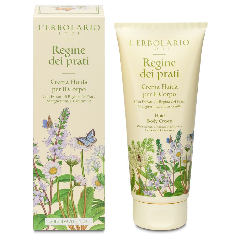 Crema Fluida per il Corpo Regine dei Prati 200ml
