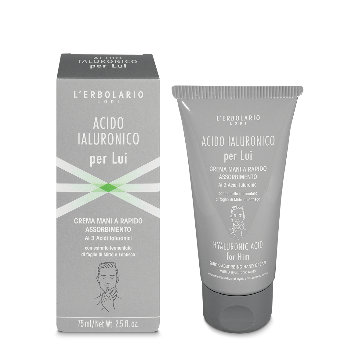 Crema Mani Acido Ialuronico per Lui 75ml