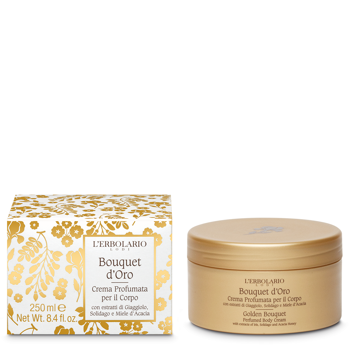 Crema Profumata per il Corpo Bouquet d'Oro 250ml