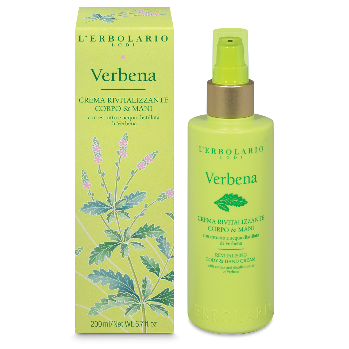 Crema Rivitalizzante Corpo & Mani Verbena 200ml