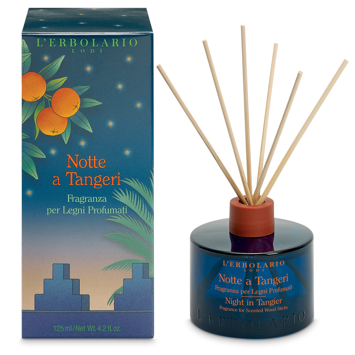 Fragranza per Legni Profumati Notte a Tangeri 125ml