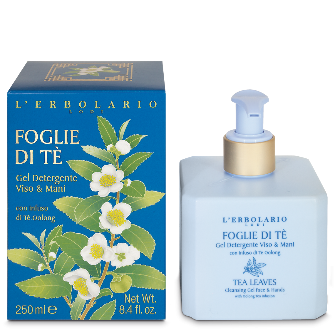Gel Detergente Viso & Mani Foglie di Tè 250ml