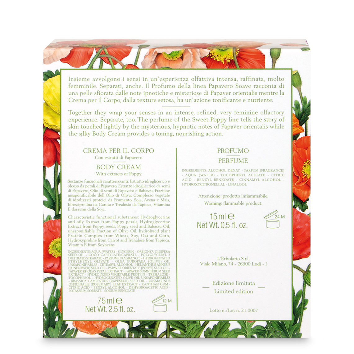 Kit Corpo Papavero Soave