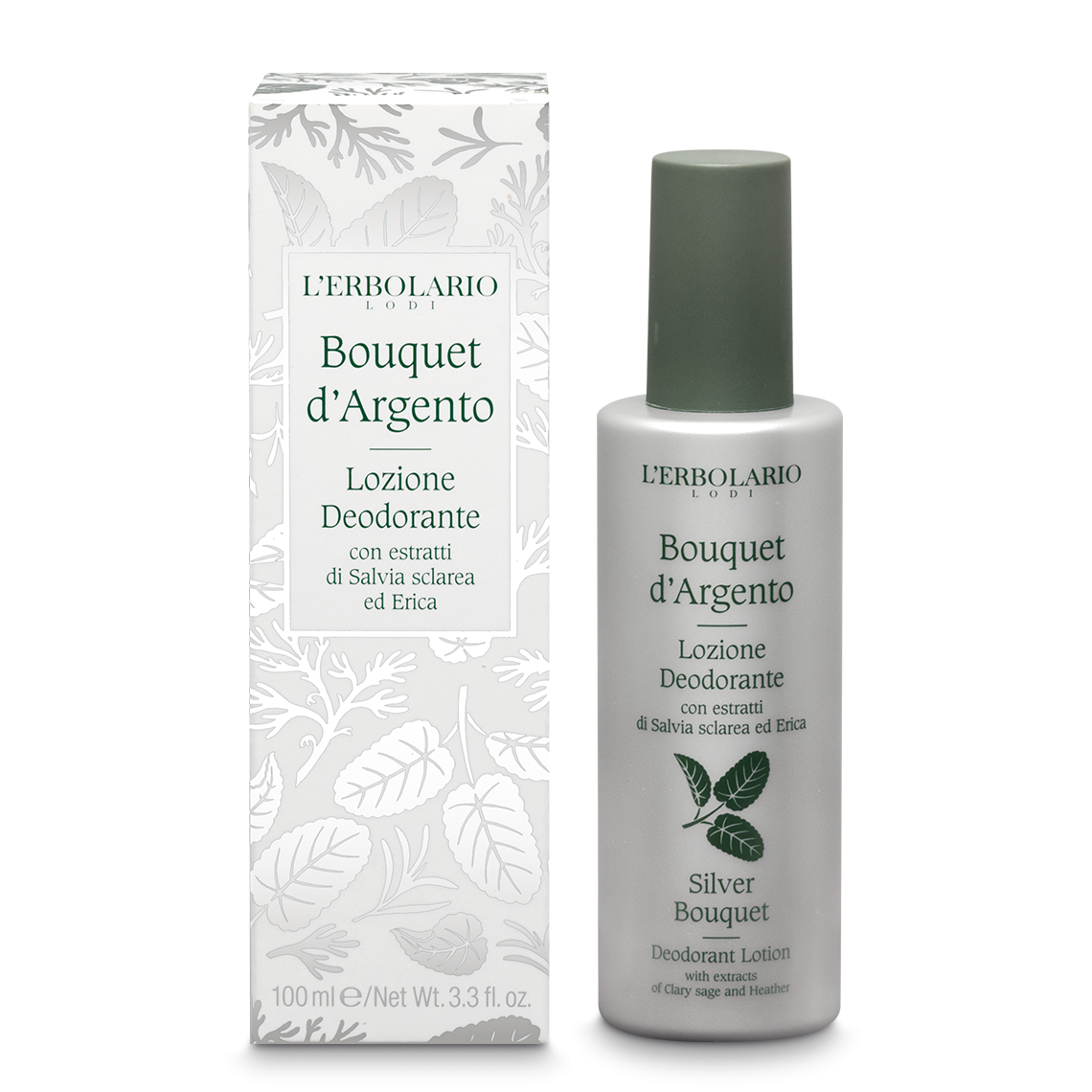 Lozione Deodorante Bouquet d'Argento 100ml