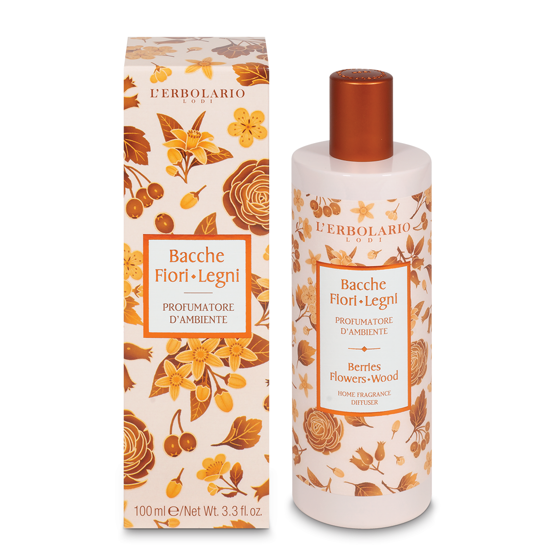 Profumatore d’Ambiente Bacche Fiori Legni 100ml