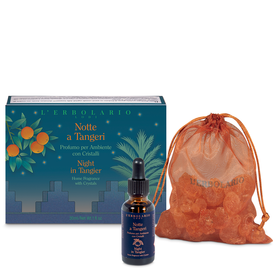 Profumo per Ambiente con Cristalli Notte a Tangeri 30ml