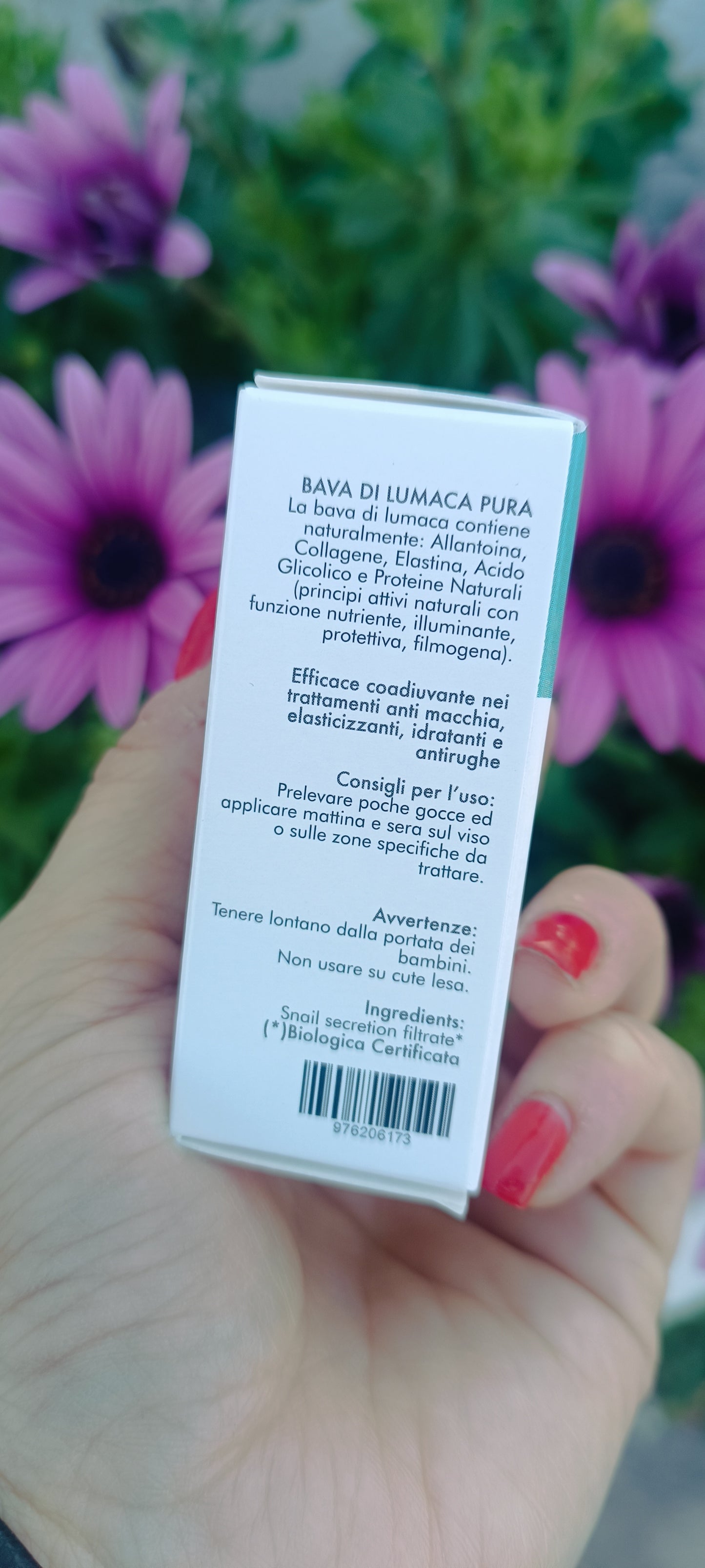 Bava di Lumaca liquida mirofiltrata purissima 10 ml