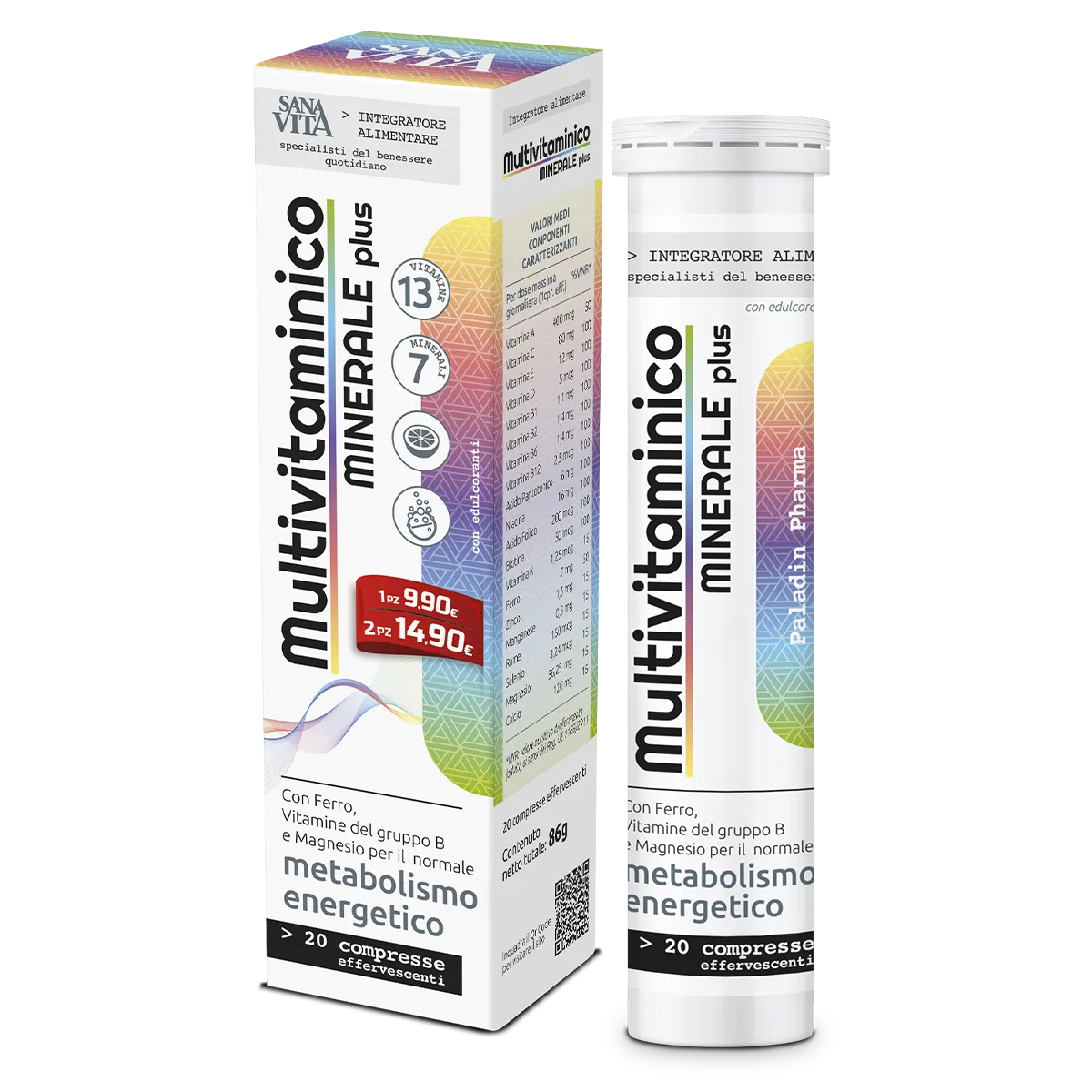 Sanavita Multivitaminico Minerale Effervescente