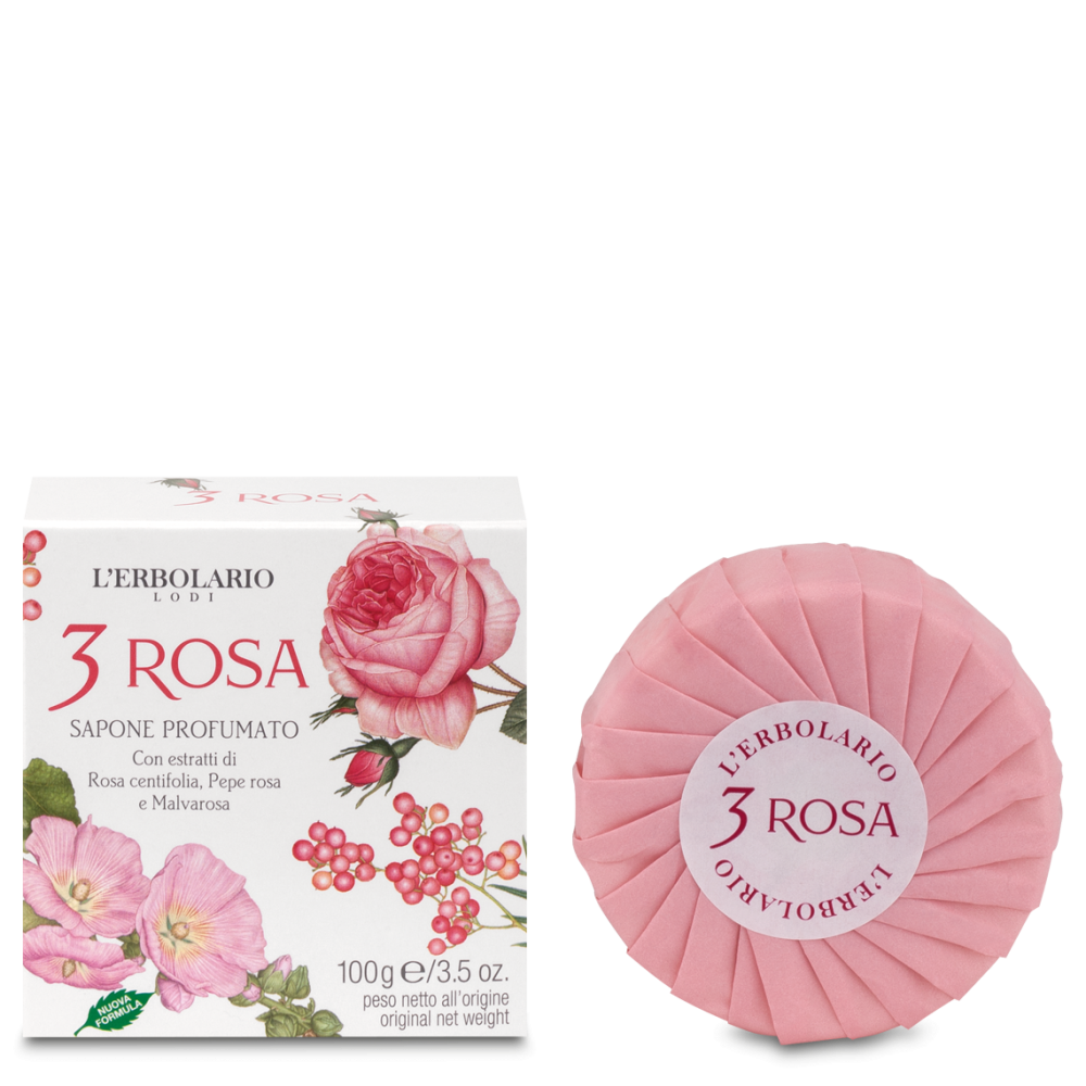 Sapone 3 Rosa 100g