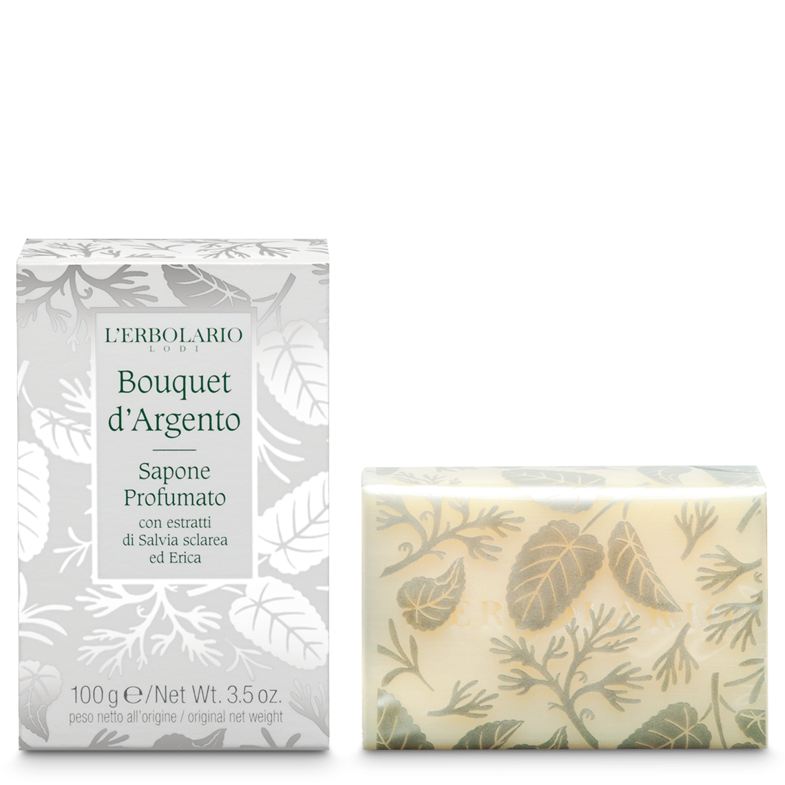 Sapone Profumato Bouquet d'Argento 100g