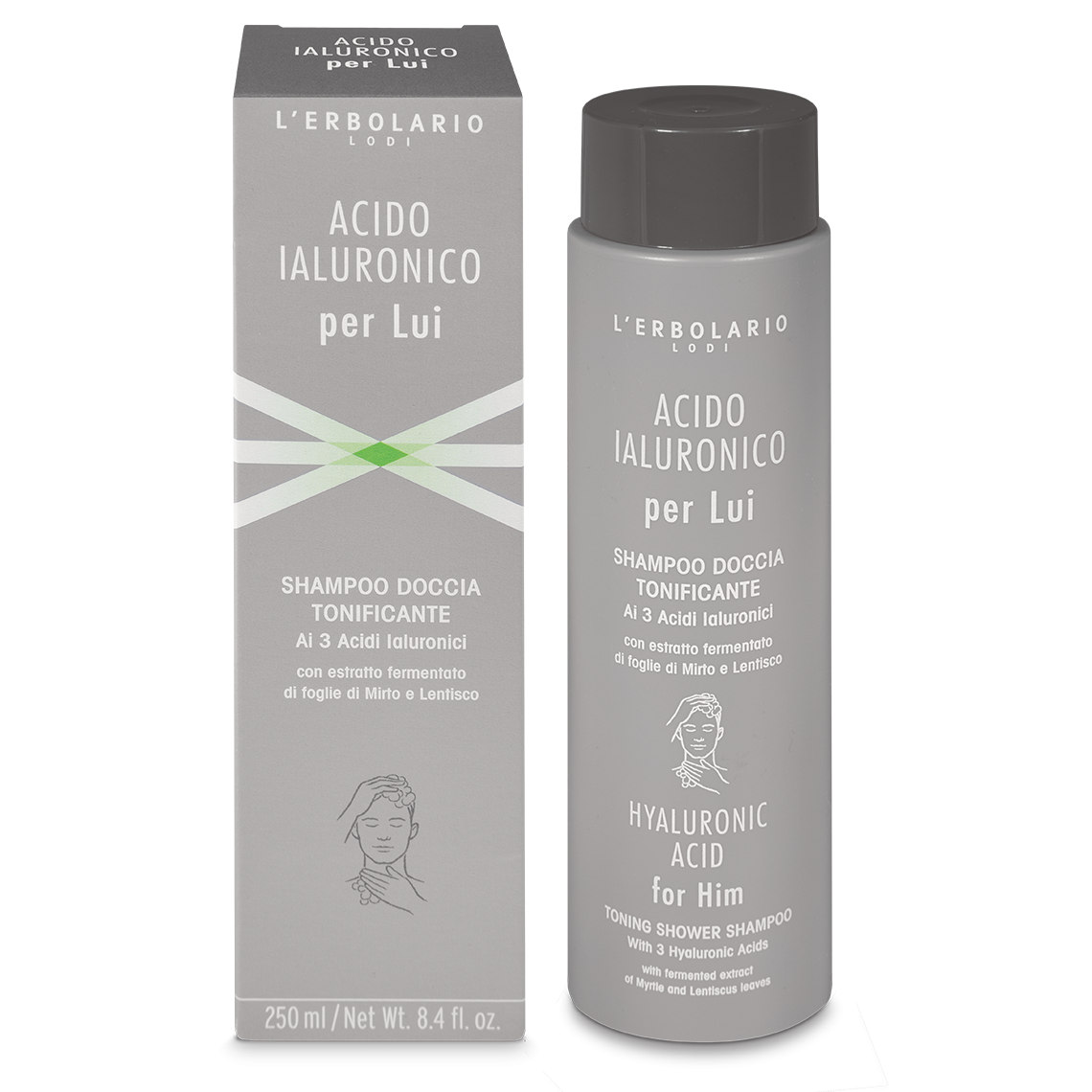 Shampoo Doccia Acido Ialuronico per Lui 250ml