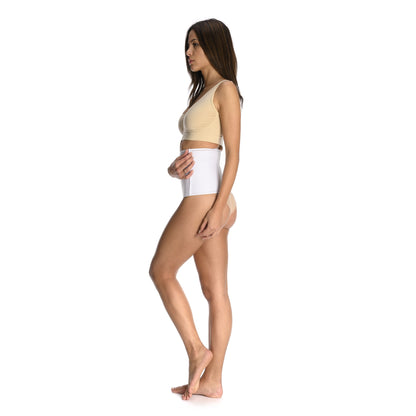 CINTURA COTTONLINED REGOLABILE TUTTA FODERATA IN COTONE - altezza cm 20