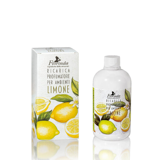 Ricarica profumatore per ambienti con diffusori d’aroma limone 500 ml