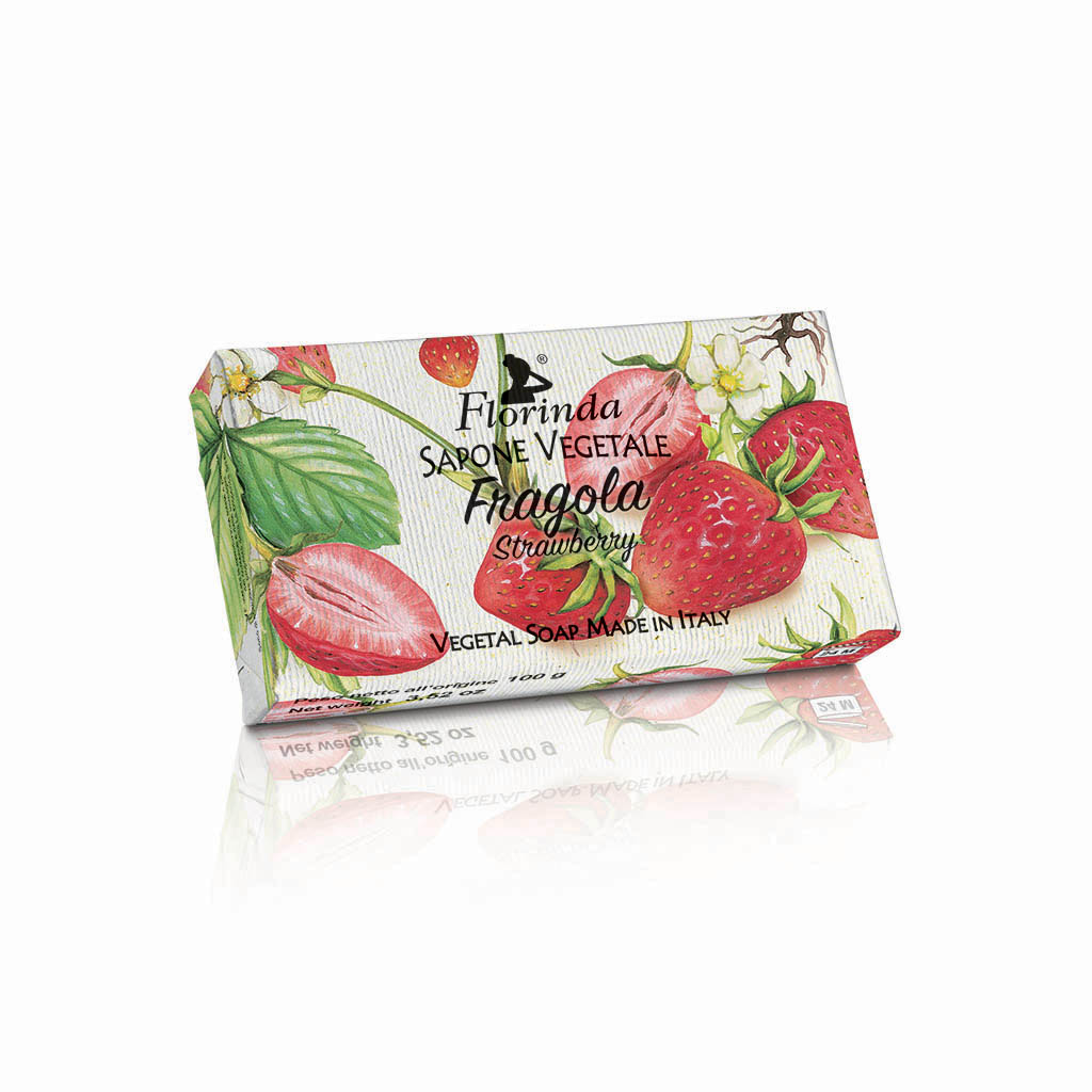 Sapone vegetale florinda fragola 100g