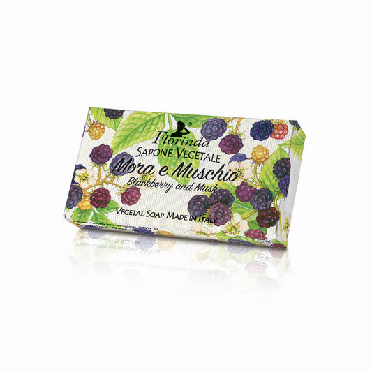 Sapone vegetale florinda mora e muschio 100g