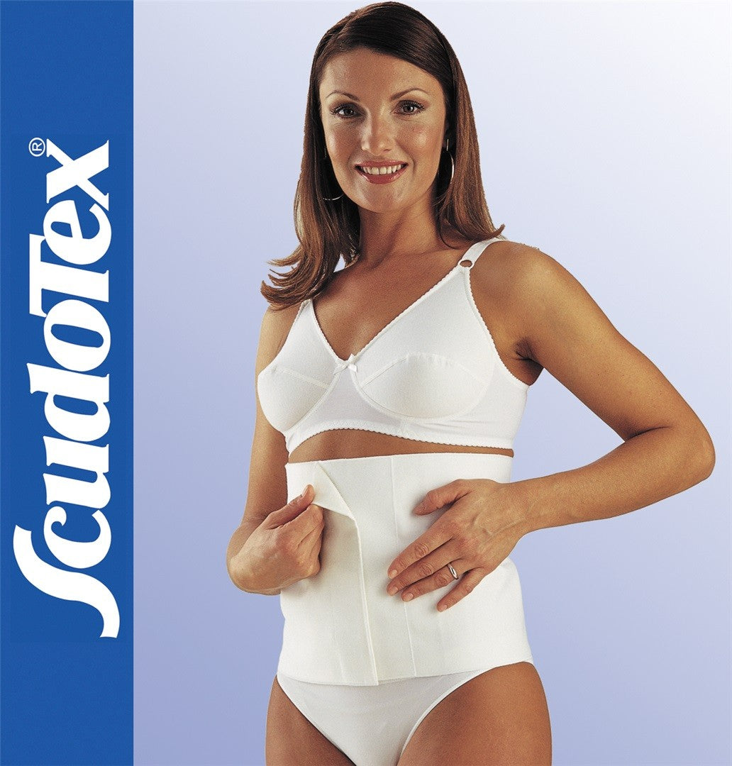 CINTURA COTTON STRAP REGOLABILE IN PURO COTONE MODELLO NON ELASTICIZZATO - altezza cm 25