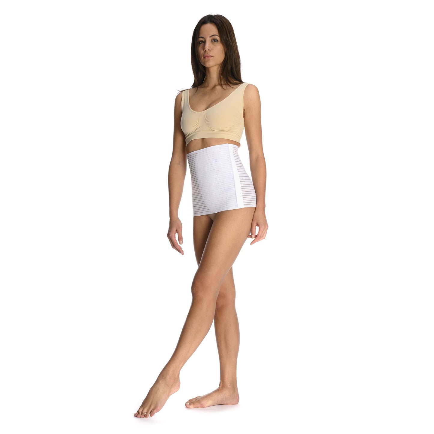 CINTURA MULTISAN CLASSICA REGOLABILE CON PANNELLO IN COTONE - altezza cm 24