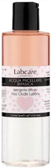 Labcare acqua micellare bifasica - viso occhi labbra