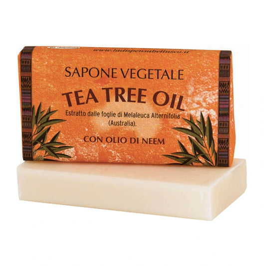 Sapone Vegetale Antibatterico Tea Tree Oil  100g