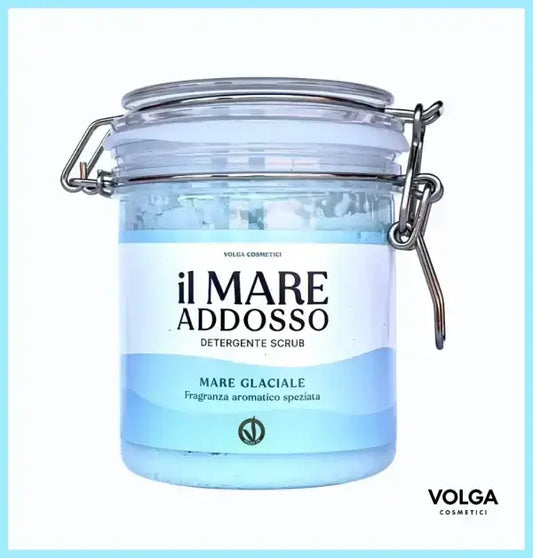 DETERGENTE SCRUB Mare Glaciale – Fragranza aromatico speziata. Pepe nero e Lavanda