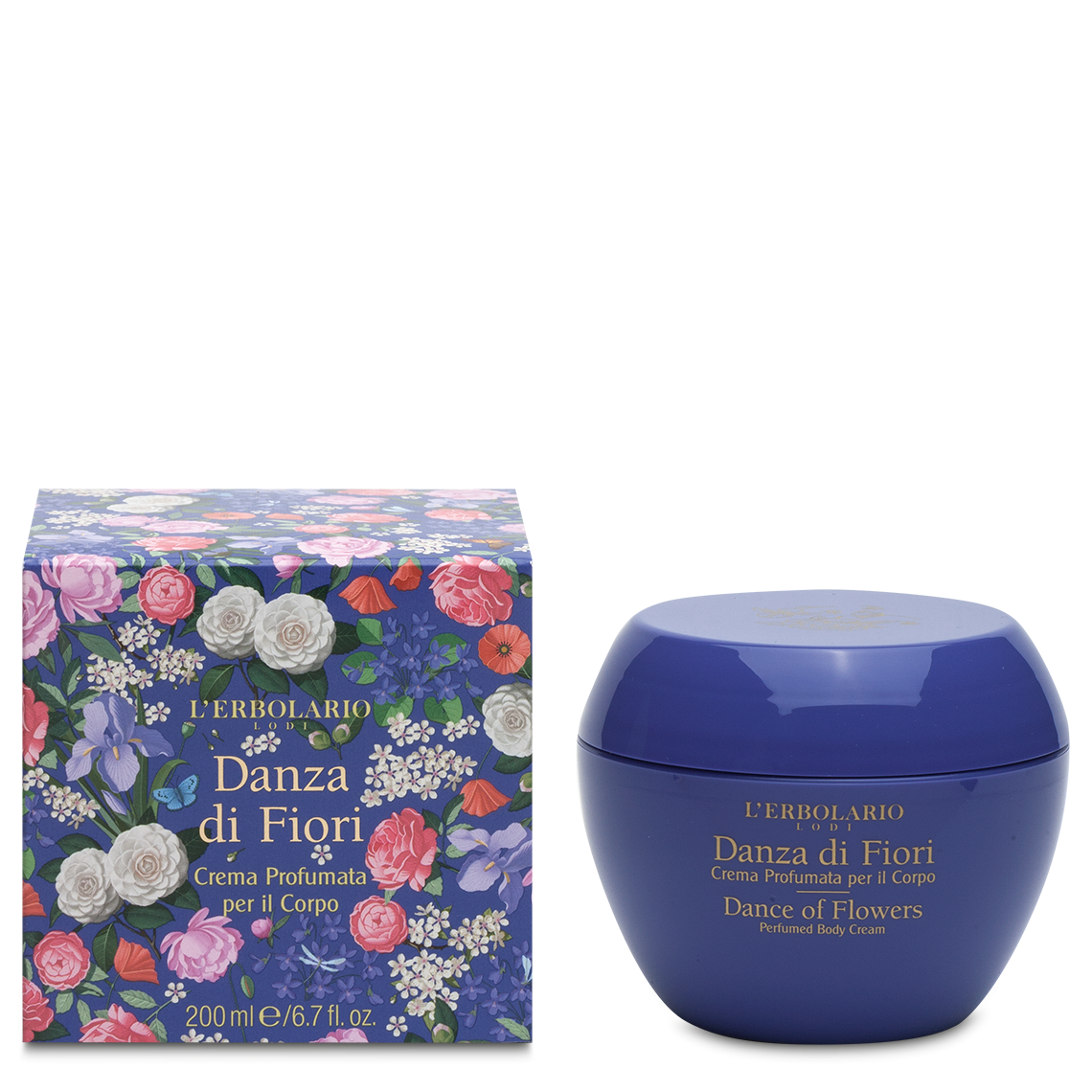Crema Profumata per il Corpo Danza di Fiori