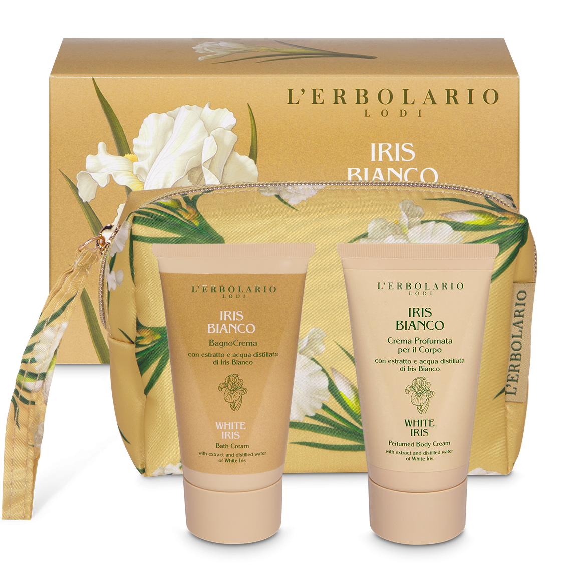 Iris Bianco Beauty Pochette Bocciolo