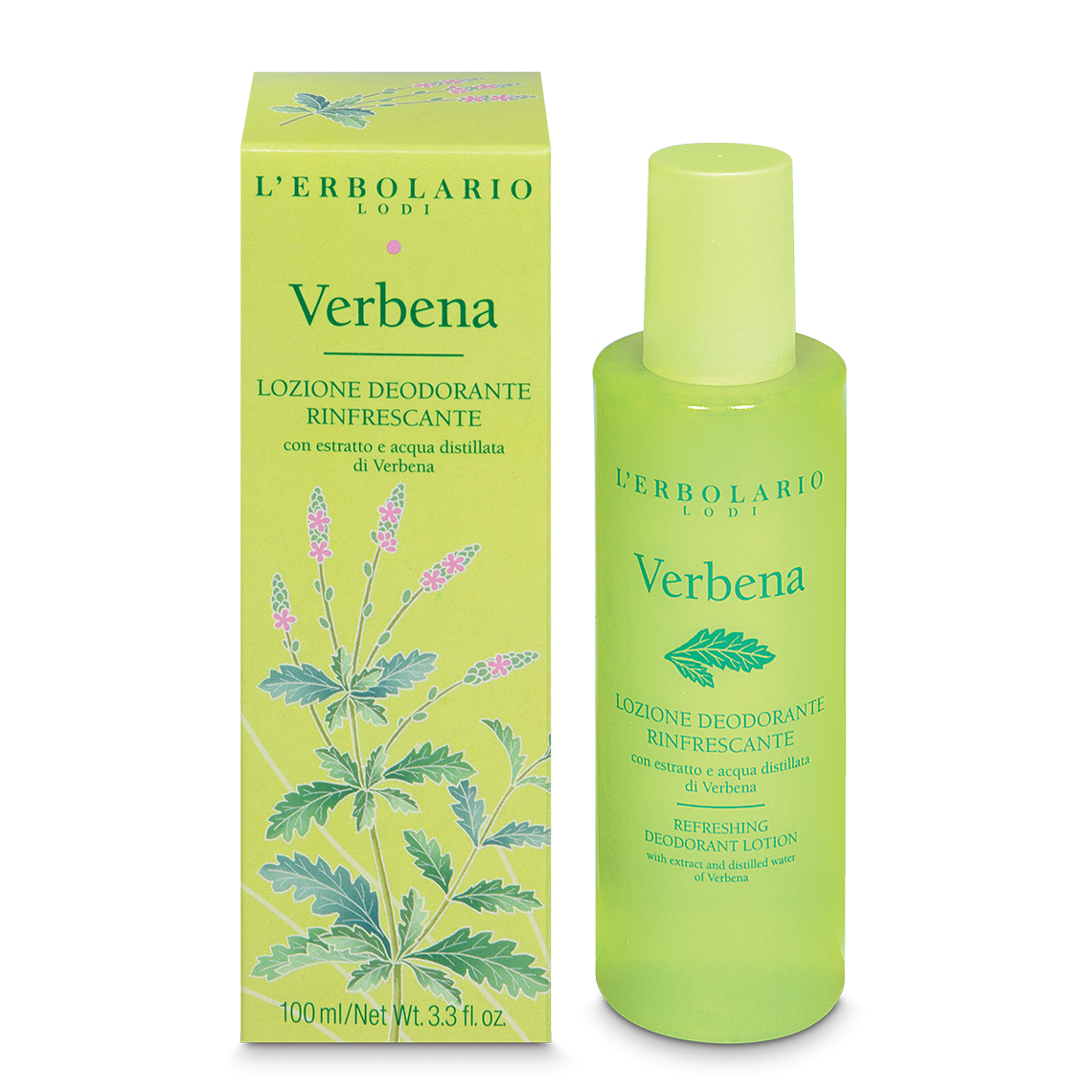 Lozione Deodorante Rinfrescante Verbena 100ml