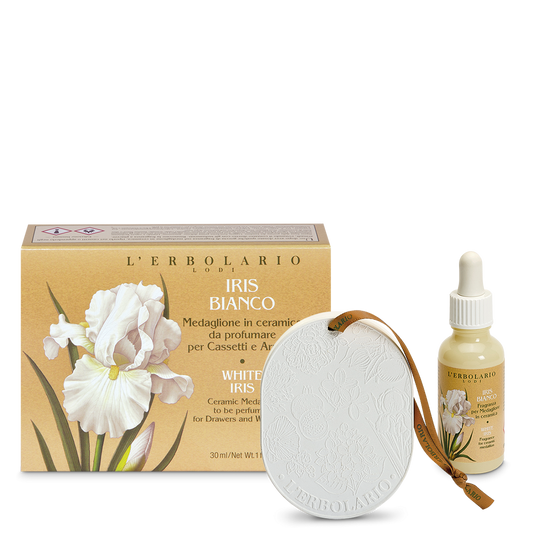 Medaglione per Cassetti e Armadi Iris Bianco 30ml