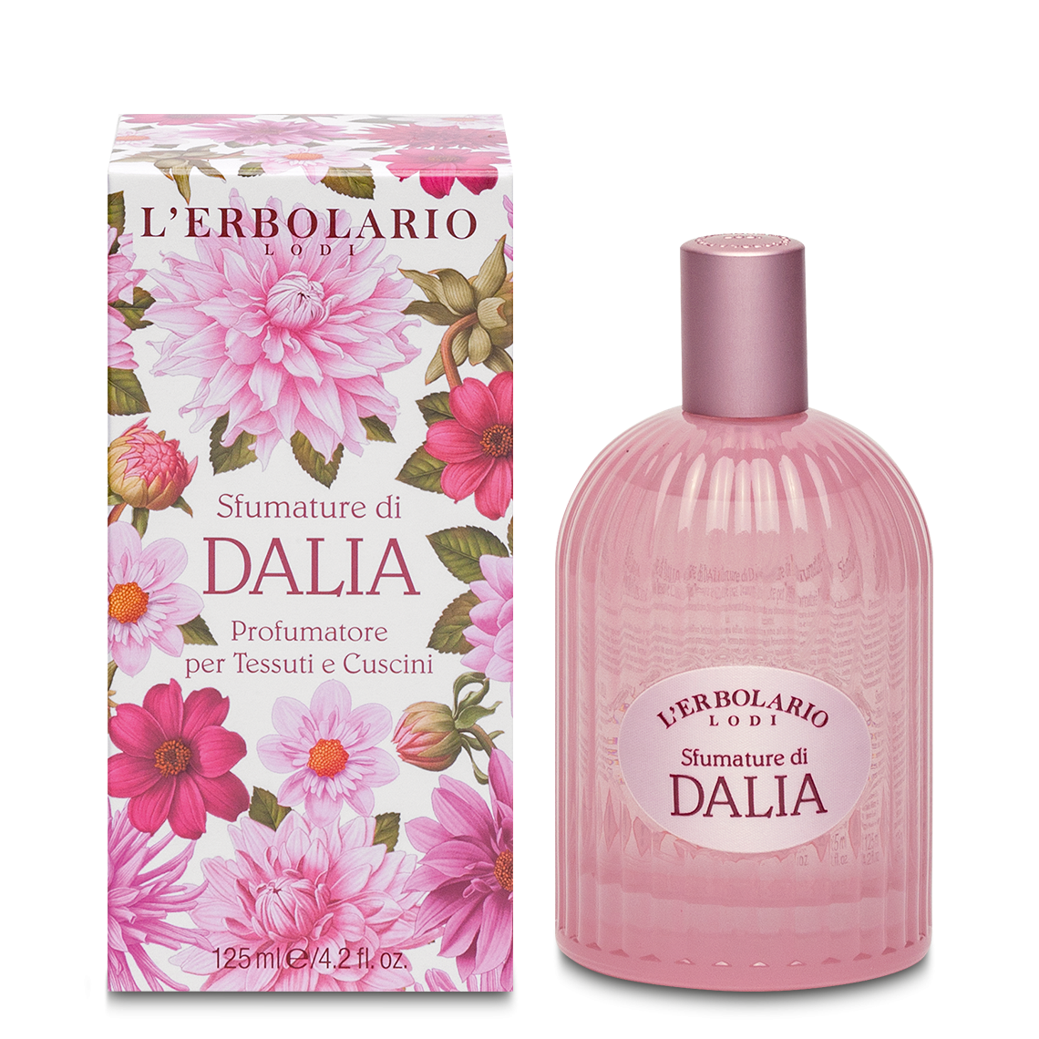 Profumatore per Tessuti e Cuscini Sfumature di Dalia 125ml