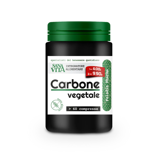 Sanavita Carbone Vegetale Compresse