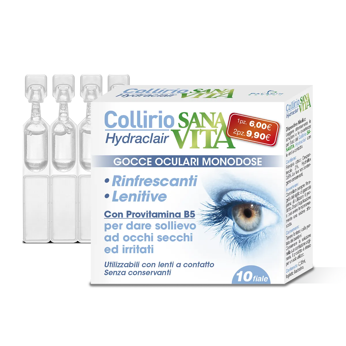 Sanavita Collirio Ampolle Monodose